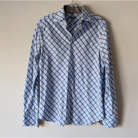 United Colors of Benetton 100% cotton button down shirt - Picture 1 of 5
